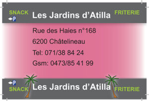 CARTE DE VISITE ATILLA